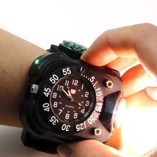 Wrist Light Hand-worn Glare Flashlight Watch